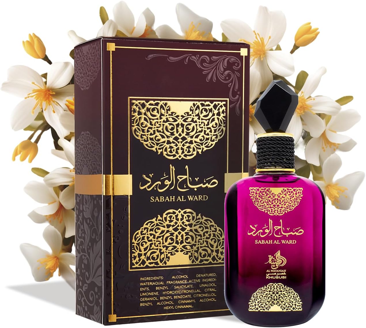 Al Wataniah Sabah Al Ward 100ml